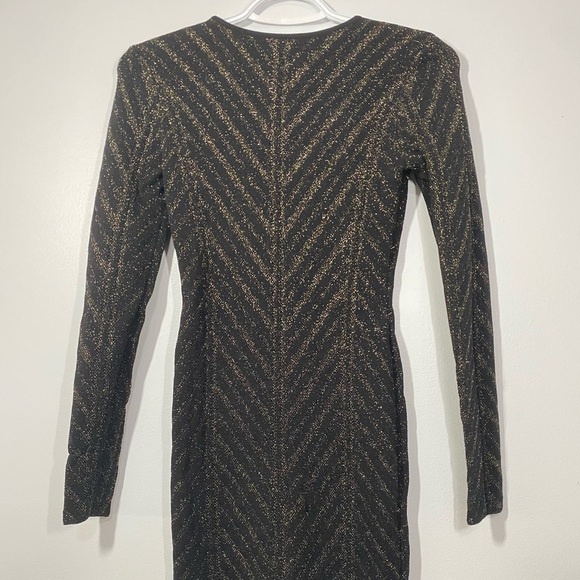 Torn by Ronny Robo Long Sleeves Bodycon Dress - Picture 10 of 15